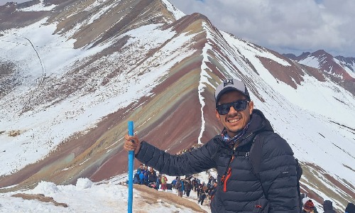Rainbow Mountain hike