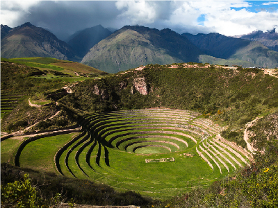 Sacred Valley during rainy season